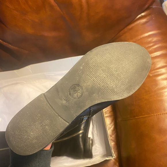 Michael Kors Leather Black Bromley Flat Boot size 5 - Picture 4 of 7